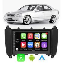 Kit Multimidia Android 7 Pol Classe C 2005 a 2007 Carplay Wifi