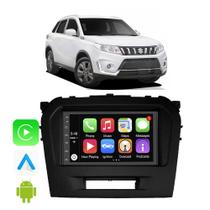 Kit Multimidia Android 7 Pol Vitara 2016-2022 Carplay Wifi Youtube