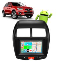 Kit Multimídia Android 7" Polegadas ASX 2010-2022 CarPlay + Câmera de Ré