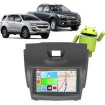 Kit multimidia android 7" s10 12/16 jp/ch chevrolet carplay