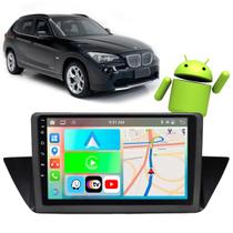 Kit Multimídia Android 9" Polegadas 2/32GB BMW X1 2010-2015 CarPlay GPS + Câmera