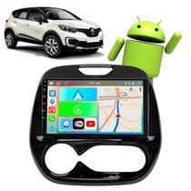 Kit Multimídia Android 9 Polegadas Captur 2017-2022 CarPlay
