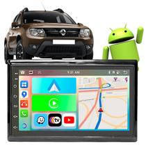 Kit Multimidia Android 9 Polegadas Duster Oroch 2014 A 2019 CarPlay Câmera