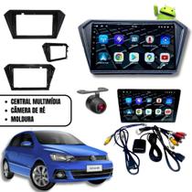 Kit Multimídia Android 9 Polegadas Gol G7 e Câmera de Ré