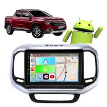 Kit Multimídia Android 9" Polegadas Toro 2016-2021 CarPlay