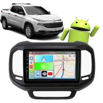 Kit Multimídia Android 9" Polegadas Toro 2016-2021 CarPlay GPS + CanBus