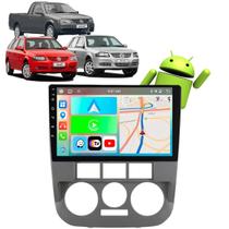 Kit Multimídia Android 9" Polegadas Volkswagen Gol Saveiro Voyage G4 2005-2008 + Câmera