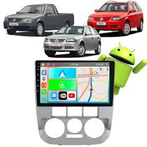 Kit Multimídia Android 9" Polegadas Volkswagen Gol Saveiro Voyage G4 2005-2008 + Câmera