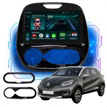 Kit Multimídia Android 9p Captur 2017-2024 4GB+64GB Full HD