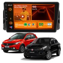 Kit Multimídia Android 9p Fiat Argo 2018 a 2023 Carplay GPS
