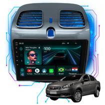 Kit Multimídia Android 9p Grand Siena 2013-2021 4GB+64GB GPS