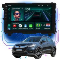 Kit Multimídia Android 9p HRV 2015-2021 4GB+64GB Carplay GPS