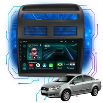 Kit Multimídia Android 9p Linea 2009-2014 4GB+64GB Carplay