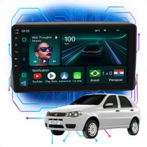 Kit Multimídia Android 9p Palio 2001-2013 4GB+64GB Bluetooth
