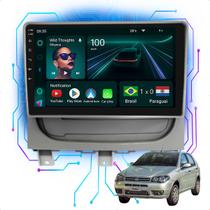 Kit Multimídia Android 9p Palio Economy 2012-2020 4GB+64GB