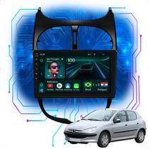 Kit Multimídia Android 9p Peugeot 206 2000-2010 4GB+64GB GPS Kit Multimídia Android 9p Peugeot 206 2000-2010 4GB+64GB GPS
