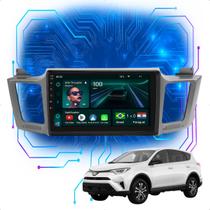 Kit Multimídia Android 9p Rav4 2013-2018 4GB+64GB Full HD BT