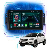 Kit Multimídia Android 9p Tiggo 2 2019-2022 4GB+64GB Carplay