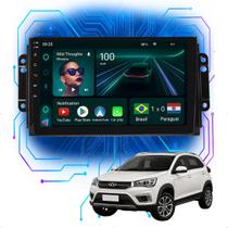 Kit Multimídia Android 9p Tiggo 2 2019-2022 4GB+64GB Carplay