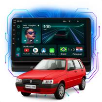 Kit Multimídia Android 9p Uno 1995-2013 4GB+64GB Carplay GPS