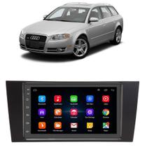 Kit Multimídia Android Audi A4 2002 2003 2004 2005 2006 2007 2008 7 Polegadas GPS Tv Online Bt