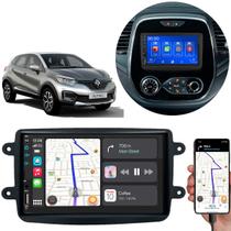 Kit Multimidia Android-Auto Captur 2017 a 2024 7" MP5 Carplay