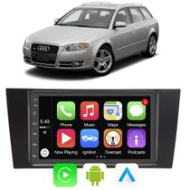 Kit Multimidia Android Auto Carplay Audi A4 2002 2003 2004 2005 2006 2007 2008 2 7" Voz Google Siri
