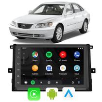 Kit Multimidia Android Auto Carplay Azera 2007 2008 2009 2010 2011 7" Voz Google Siri Tv Online Gps