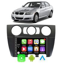 Kit Multimidia Android Auto Carplay Bmw Serie 3 2005 2006 2007 2008 2009 2010 2011 2012 7" Siri - E-Carplay