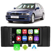 Kit Multimidia Android-Auto Carplay Bmw Serie 5 E39 1995 - 2003 X5 2000 A 2006 7" Voz Google Kit Multimidia Android-Auto Carplay Bmw Serie 5 E39 1995 - 2003 X5 2000 A 2006 7" Voz Google