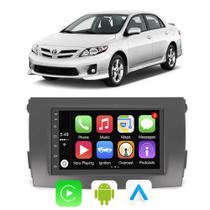 Kit Multimidia Android Auto Carplay Corolla 2009 2010 2011 2012 2013 2014 7" Voz Google Siri