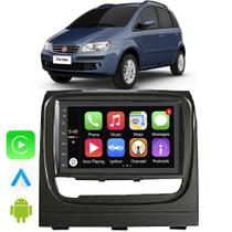 Kit Multimidia Android-Auto/Carplay Idea 2013 2014 2015 2016 9" Voz Google Siri Tv Bluetooth Gps