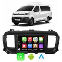 Kit Multimidia Android-Auto/Carplay Jumpy Expert 2018 2019 2020 2021 2022 9" Assistente Google Siri