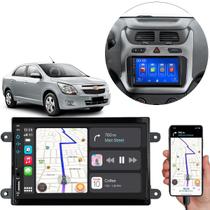 Kit Multimidia Android Auto Cobalt 2013 a 2016 7 polegadas MP5 Carplay