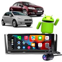 Kit Multimidia Android-Auto Punto 2008-2012 1 Din 2-32Gb Gps