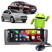 Kit Multimidia Android-Auto Punto 2008-2012 1 Din 2-32Gb Gps