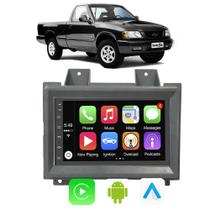 Kit Multimidia Android Blazer S10 1995 a 2000 7 Pol Carplay + Câmera de Ré