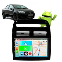 Kit Multimídia Android CarPlay 2-32GB 9" Polegadas Linea 2009 a 2014 GPS WiFi