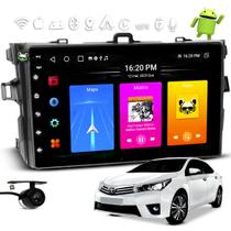 Kit Multimídia Android Carplay 7 Pol Corolla 2009 2010 2011 2012 2013