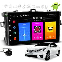 Kit Multimídia Android Carplay 7 Pol Corolla 2009 2010 2011 2012 2013