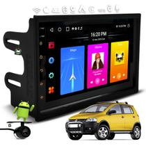 Kit Multimídia Android Carplay 7 Pol Crossfox 2010 2011 2012 2013