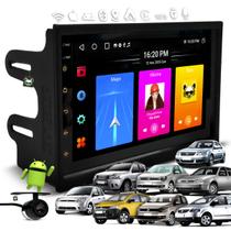 Kit Multimídia Android Carplay 7 Pol Ford Eco Sport Crossfox Space Fox Fiesta Golf Polo Bora Fox