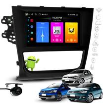 Kit Multimídia Android Carplay 7 Pol Gol/Voyage/Saveiro G6 2012 2013 2014 2015 2016