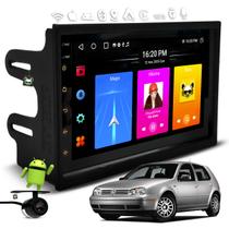 Kit Multimídia Android Carplay 7 Pol Golf 1999 2000 01 02 03 04 05 06 07 08 09 10 11 12 2013