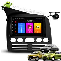 Kit Multimídia Android Carplay 7 Pol Palio/Siena/Strada G1 1996 1997 1998 1999 2000 2001 2002 2003