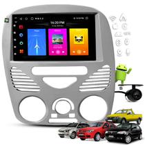 Kit Multimídia Android Carplay 7 Pol Palio/Siena/Strada/Weekend 2002 a 2014