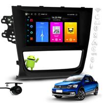 Kit Multimídia Android Carplay 7 Pol Saveiro G6 2012 2013 2014 2015 2016