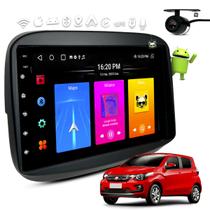 Kit Multimídia Android Carplay 9 Pol Fiat Mobi 2016 2017 2018 2019