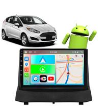 Kit Multimidia Android Carplay 9 Pol New Fiesta 2013-2019 GPS Wifi
