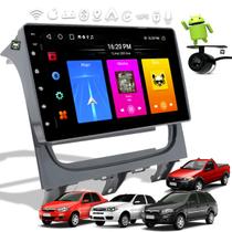 Kit Multimídia Android Carplay 9 Pol Weekend Strada Siena Palio 2013 2014 a 2019